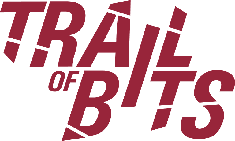 Trail of Bits accent color logo for light background