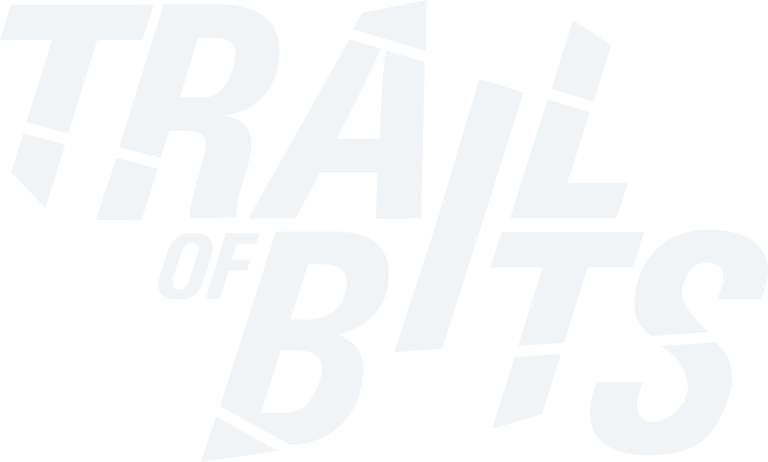 Trail of Bits main logo for light background