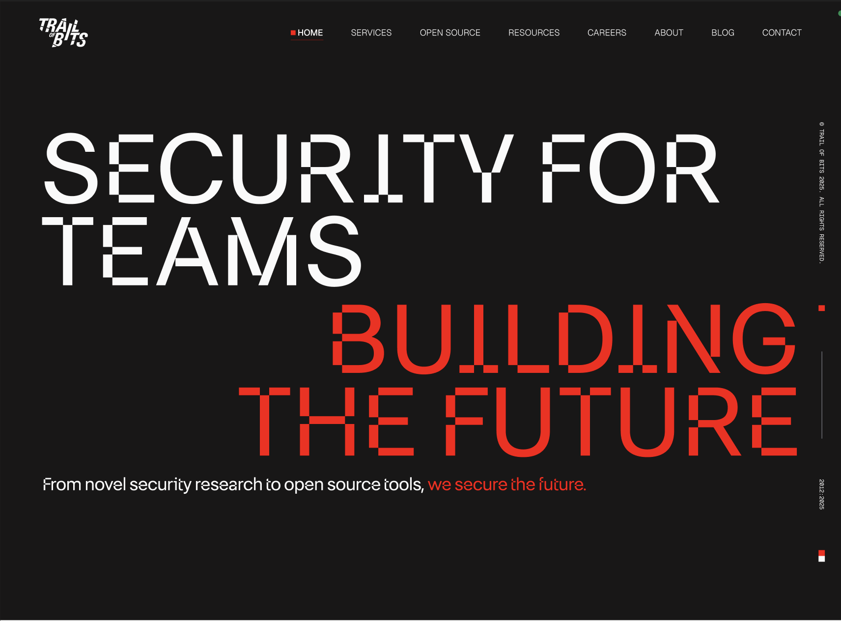 Trail of Bits Website Refresh Preview